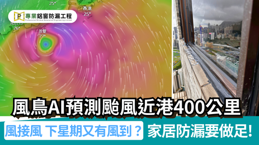 風接風 下星期又有風到?家居防漏要做足!